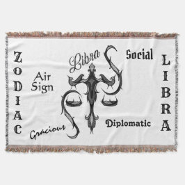 Cobertor Símbolo do Zodíaco de Libra