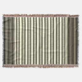 Cobertor Símbolos Sagrados: Inspirados em Mudcloth Africano