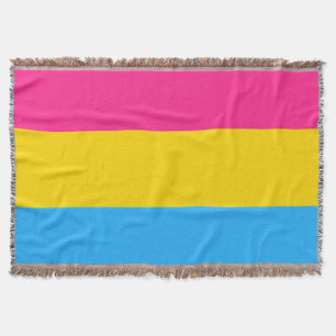 Cobertor Sinalizador do Orgulho Pansexual