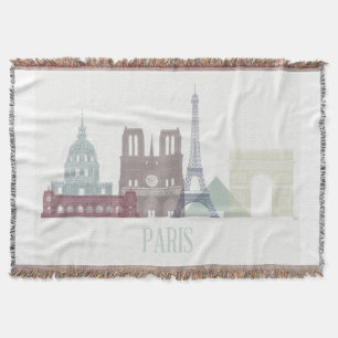 Cobertor Skyline Paris