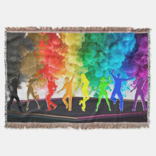 Cobertor SlipperyJoe's Dancing Pride Shadows gay presentes