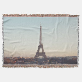 Cobertor Soft Pastel Paris Eiffel Tower Art