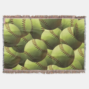 Cobertor Softball amarelo modelado