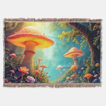 Sonho Encantado de Floresta de Mushroom