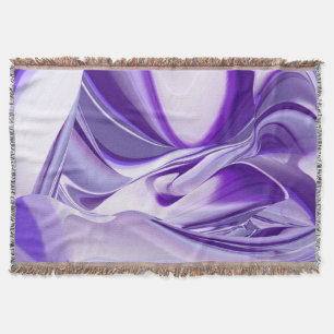 Cobertor Sonhos de Arco-Íris de Flor Roxo