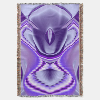 Cobertor Sonhos de Arco-Íris de Flor Roxo