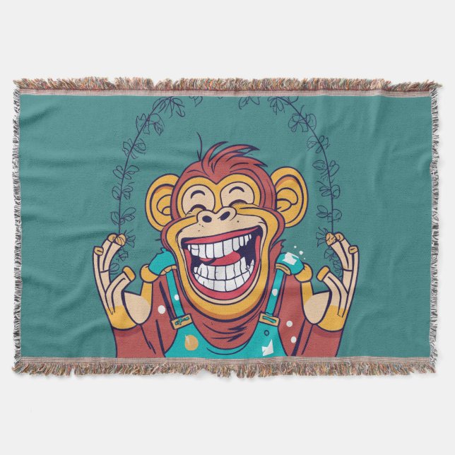 Cobertor Sorriso de macaco (Frente)