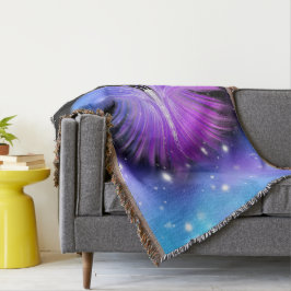 Cobertor Space Fantasy Butterfly Cosmmic