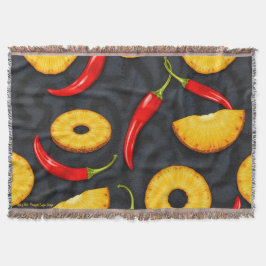 Cobertor Spicy Slice - Pineapple Empire Design
