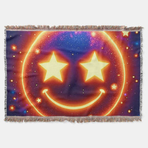 Cobertor Starry-Eyed Glow Emoji