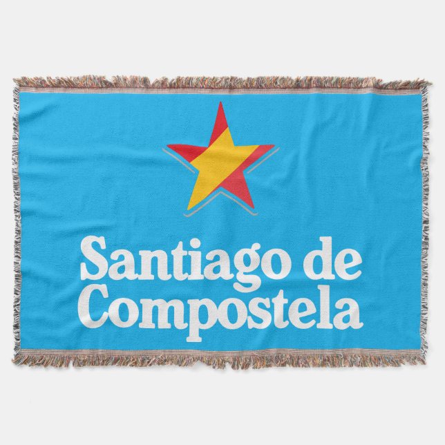 Cobertor Stars of Spain – Santiago de Compostela (Frente)