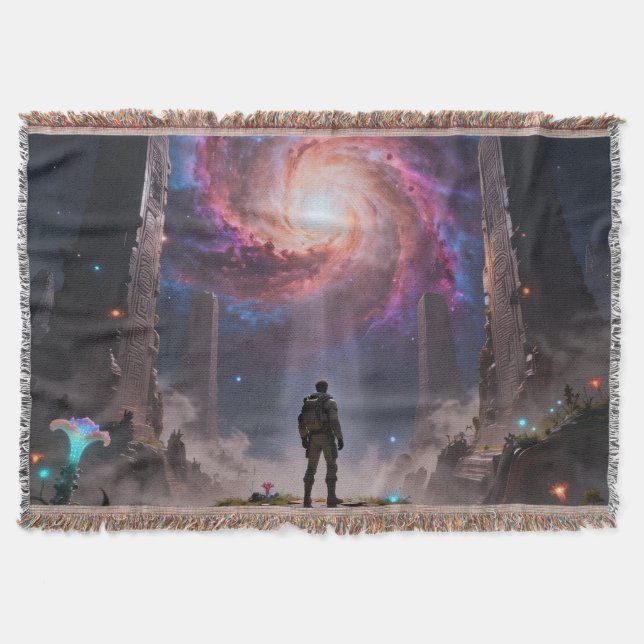 Cobertor Stellar Path – Journey Through the Universe´3 (Frente)