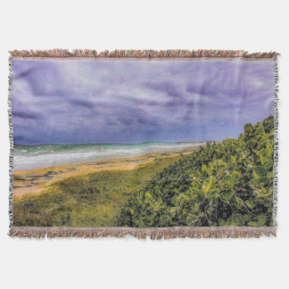 Cobertor Stormy Jupiter Beach