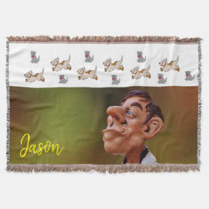 Cobertor Sunflower Veterinarian Throw Blanket