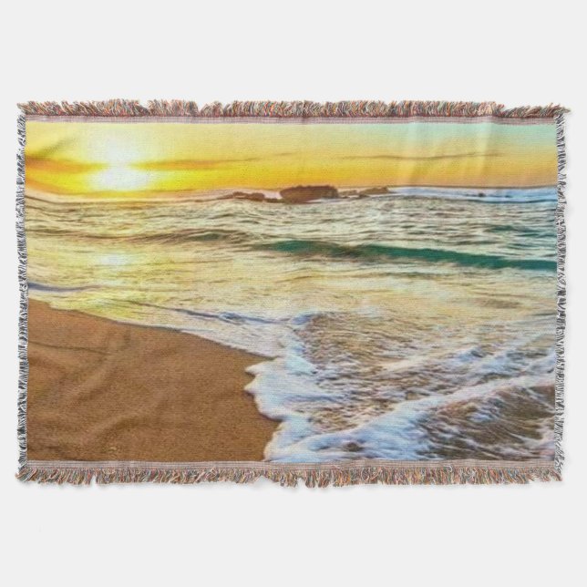 Cobertor Sunset de praia (Frente)