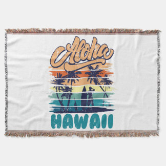Cobertor Surf - Aloha Hawaii