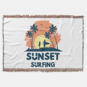 Cobertor Surfe - Surfe no Sunset