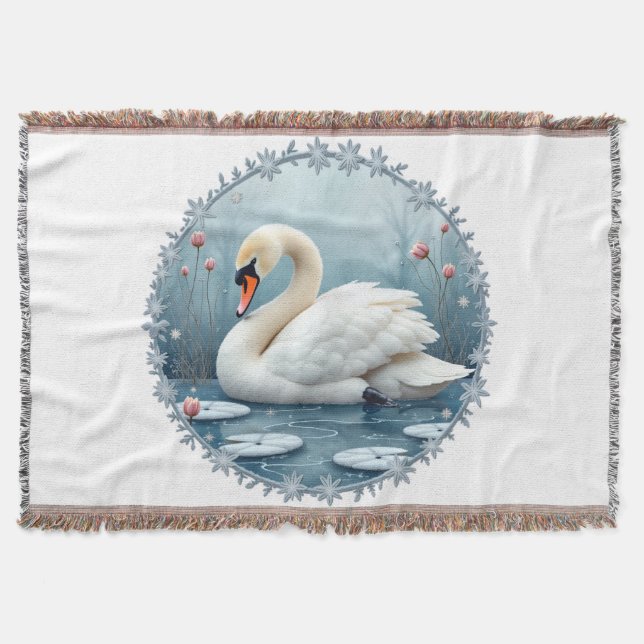 Cobertor Swan Serenity  (Frente)