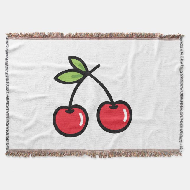 Cobertor Sweet Cherry Cozy Comfort Blanket (Frente)