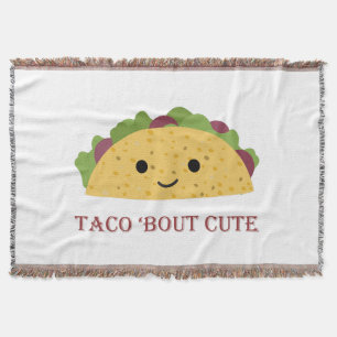 Cobertor Taco bonito de Kawaii do ataque do Taco