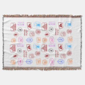 Cobertor Tapis pour les gens qui aiment le voyage