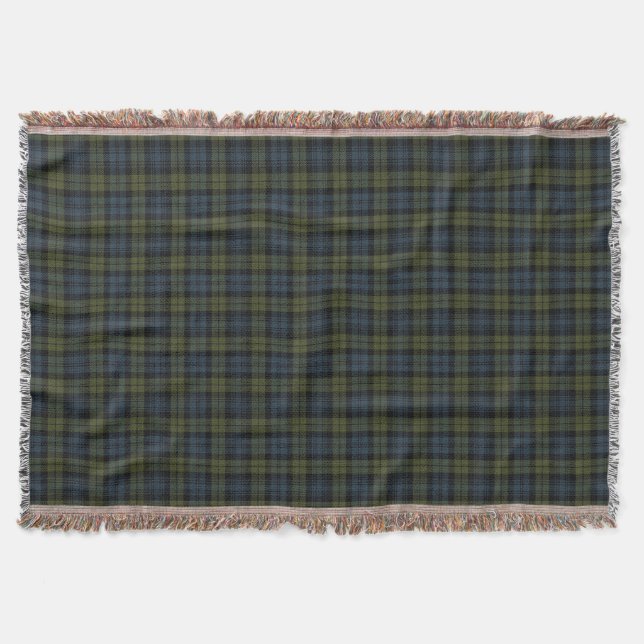 Cobertor Tartan de Campbell do Scottish (Frente)