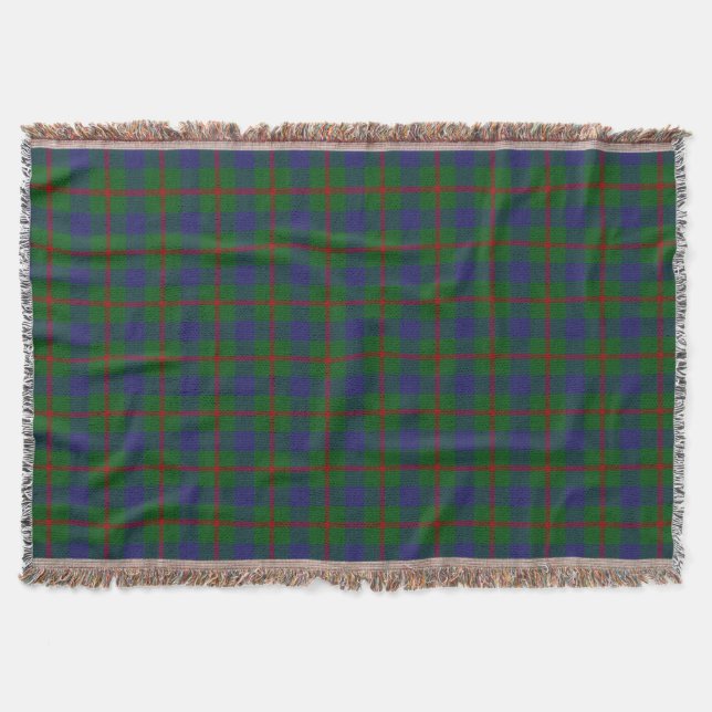 Cobertor Tartan escocês de Agnew do clã (Frente)