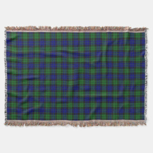 Cobertor Tartan escocês de MacKay do clã