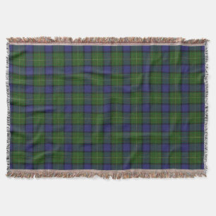 Cobertor Tartan escocês de Muir do clã