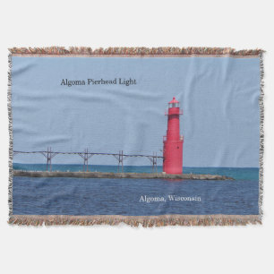 Cobertor tecido Algoma Pierhead Light