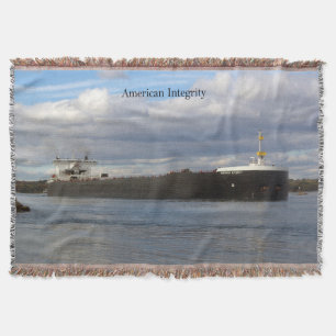 cobertor tecido da integridade americana