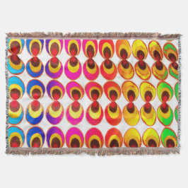 Cobertor Tecido psicodélico