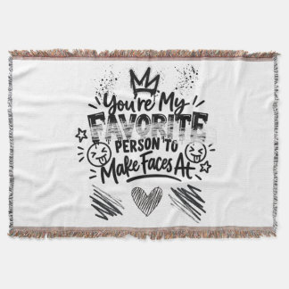 Cobertor Tela Enrolada com Design de Slogan de Amigos