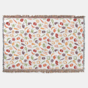 Cobertor Teste padrão 2 da comida