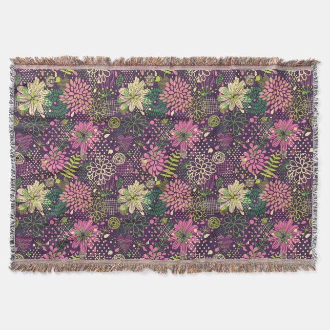 Cobertor Teste padrão brilhante (Frente)