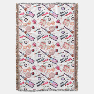 Cobertor Teste padrão da composição da aguarela