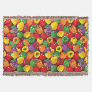 Cobertor Teste padrão da pimenta de Bell