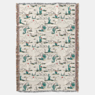 Cobertor Teste padrão de florescência dos Succulents