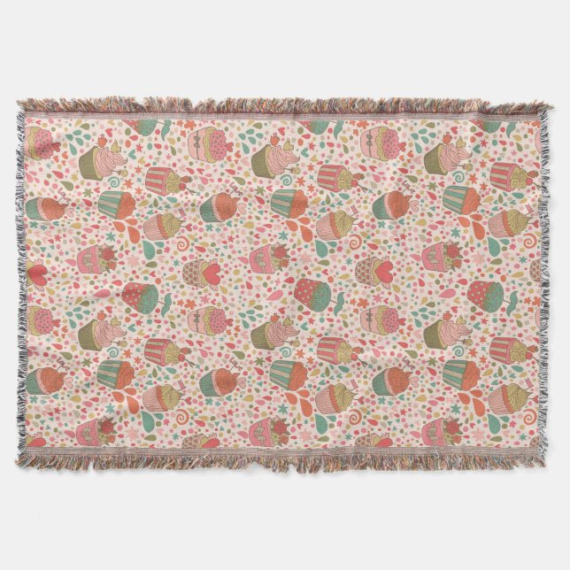 Cobertor Teste padrão doce (Frente)