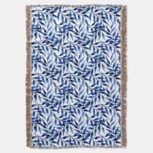 Cobertor Teste padrão pintado mão da tinta da aguarela