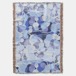 Cobertor Teste padrão roxo do micróbio