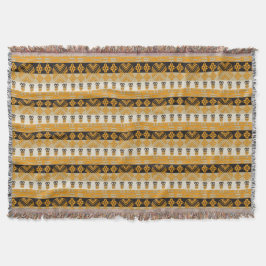 Cobertor Teste padrão tribal das listras do estilo étnico