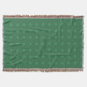 Cobertor Teste padrão verde de Shippo