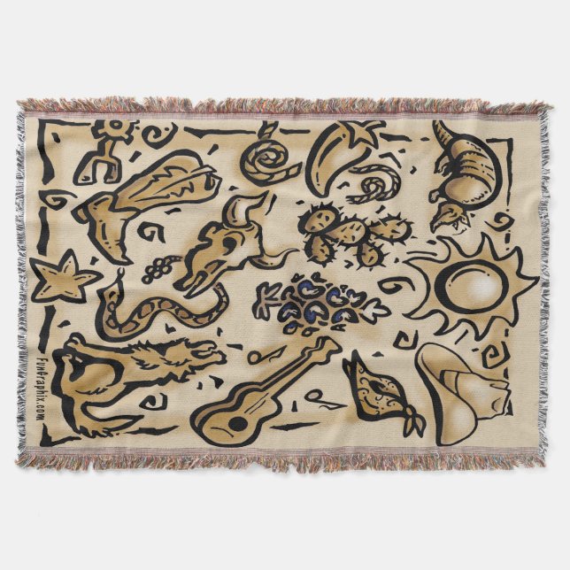 Cobertor Texas Thangs (Frente)