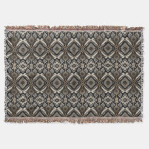 Cobertor Textura do Rhomb Beige