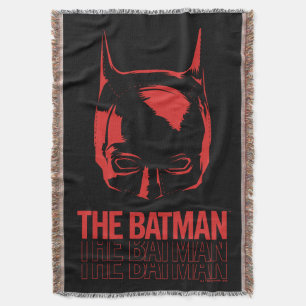 Cobertor The Batman Cowl Logo