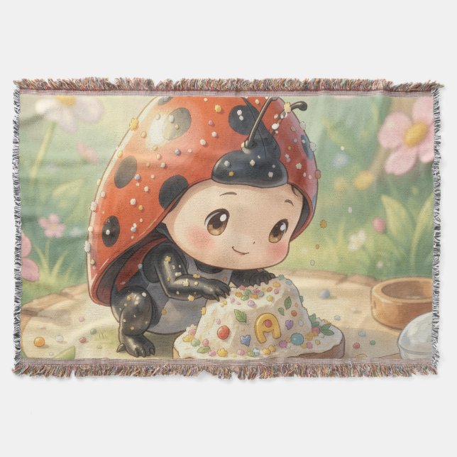 Cobertor The Ladybug and the Hidden Nectar Kingdom (Frente)