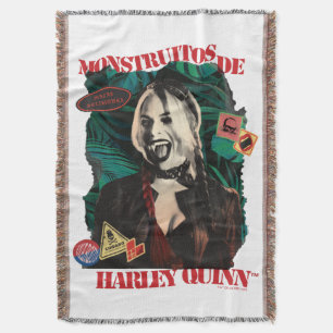 Cobertor The Suicide Squad   Harley Quinn Winking