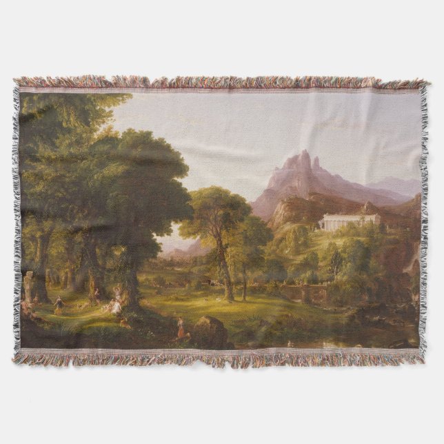Cobertor Thomas Cole Dream of Arcadia (Frente)