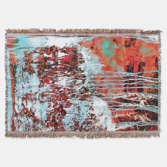 Cobertor Throw Blanket – Corrosion Pulse (Frente)